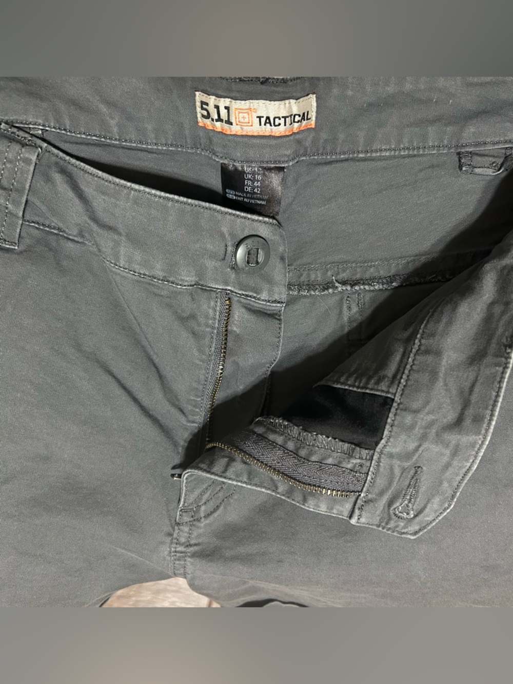 5.11 Women’s Tactical Shorts Charcoal Gray‎ 12 - Picture 7 of 11